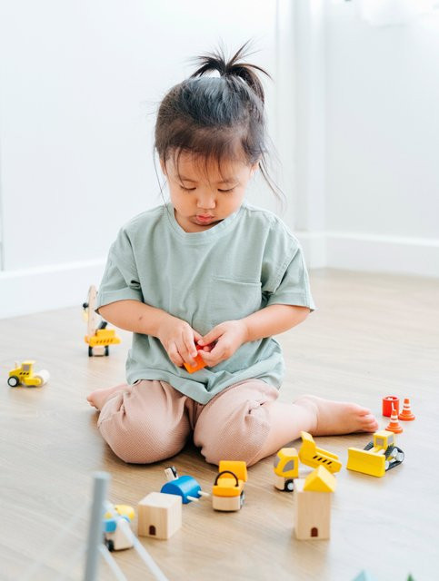 Plantoys Straßenwartung, Fahrzeuge, ab 3 Jahre - Bild 1