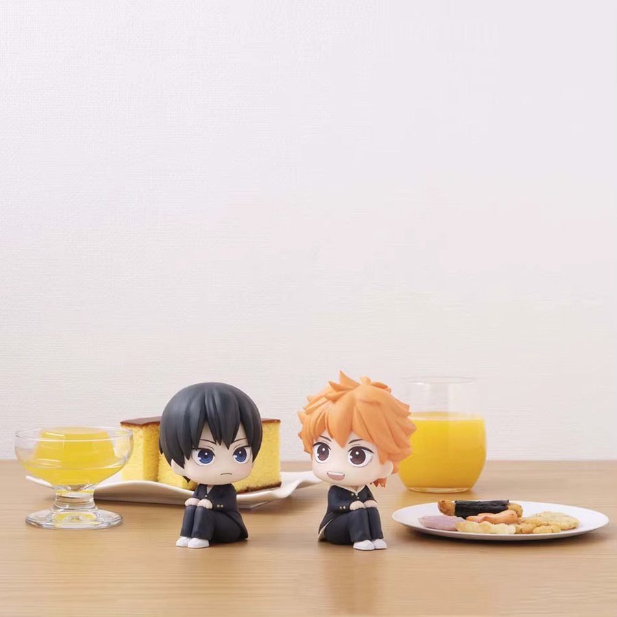 Bandai Haikyuu Hinata Shoyo Tobio Kageyama Look Up Actionfigur, 10cm - Bild 3