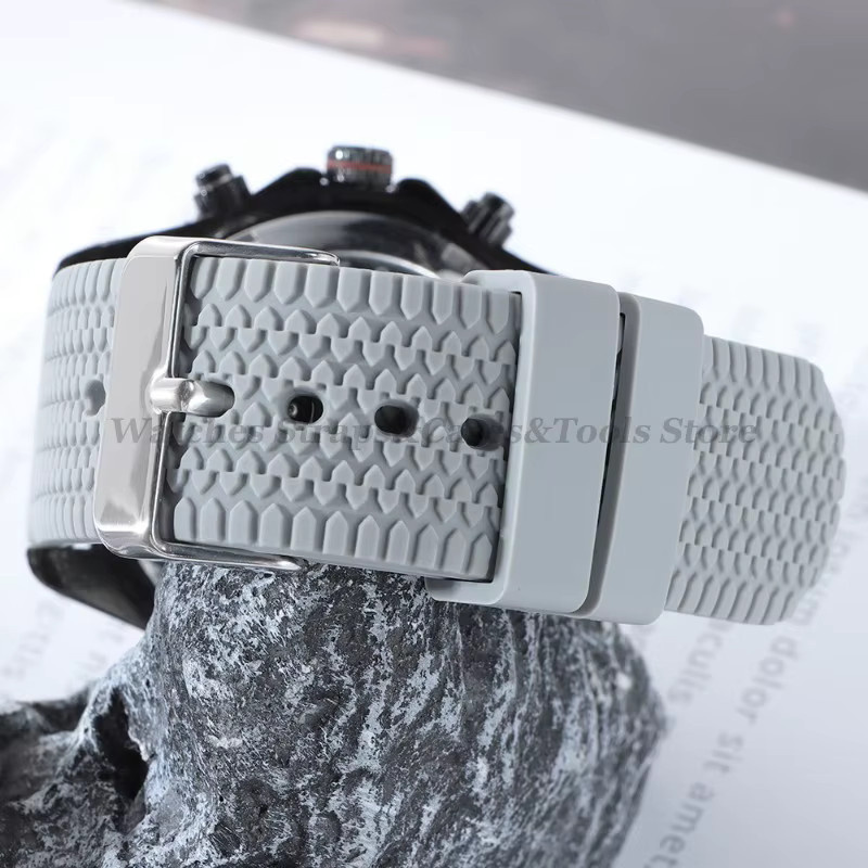 Uhrenarmband Silikon, Schnellverschluss, Unisex - Bild 3