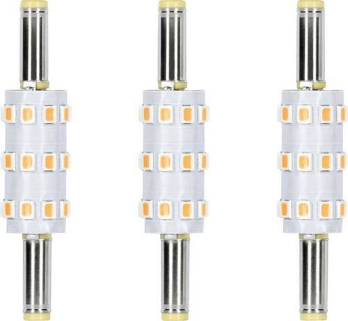 Paulmann 29277 LED-Ersatzlampen Set in Gold mit warmweißem Licht, 3 Stück - Bild 1