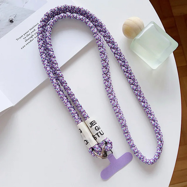 Xyun Cross-Body Telefonhülle-Lanyard aus geflochtenem Mountain-Seil für den Außenbereich - Bild 1
