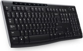 Logitech Wireless Keyboard K270 Kabellose Membran-Tastatur in Schwarz mit USB-A-Empfänger und QWERTY-Layout - Bild 1