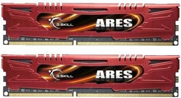 G.Skill ARES DDR3 RAM Kit 16 GB (2 x 8 GB) 1600 MHz in Rot - Bild 1