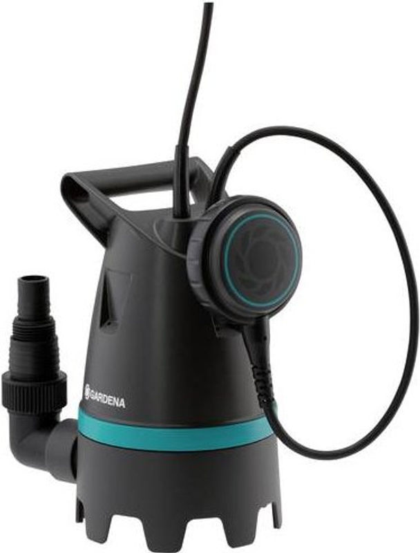 Gardena Hochwasser-Set 10500 Basic Schmutzwasser-Tauchpumpe in Grau mit 10.500 l/h Fördermenge - Bild 3