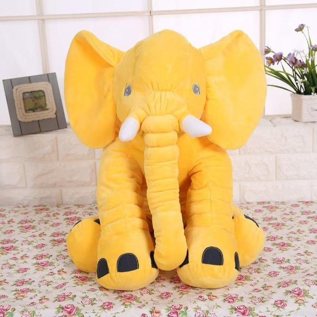 Yiran toy Elefant Plüschkissen, Stofftier, Gelb, ab 3 Jahre - Bild 1