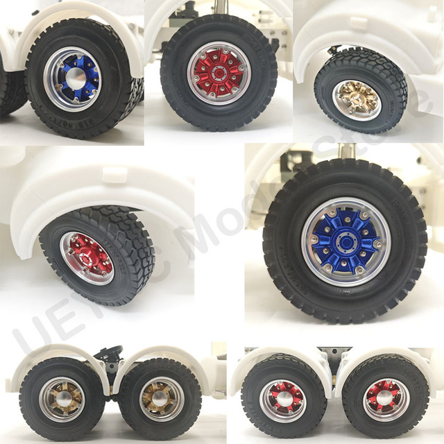 Tamiya Truck Banner Radnabe Felge, Metall, 1:14, Zubehör - Bild 1