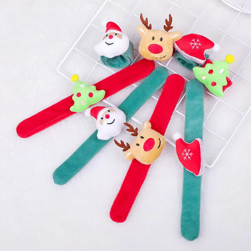 Slap-Armband, elastisch, Weihnachtsmotiv, Rentier-Designs, Kinder - Bild 2