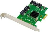 Dawicontrol DC-614e RAID SATA PCIe Controller Card in Grün - Bild 1