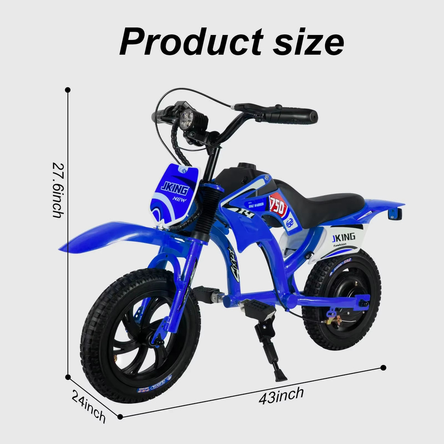 JKING C6 E-Motorrad, Elektromotorrad, 12-Zoll-Reifen, mit LCD-Display - Bild 6