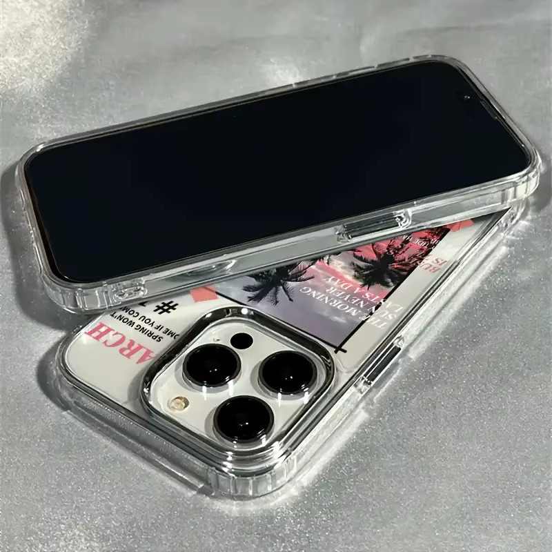 Apple iPhone Hülle Graffiti Fandel Coconut Grove Transparent - Bild 2