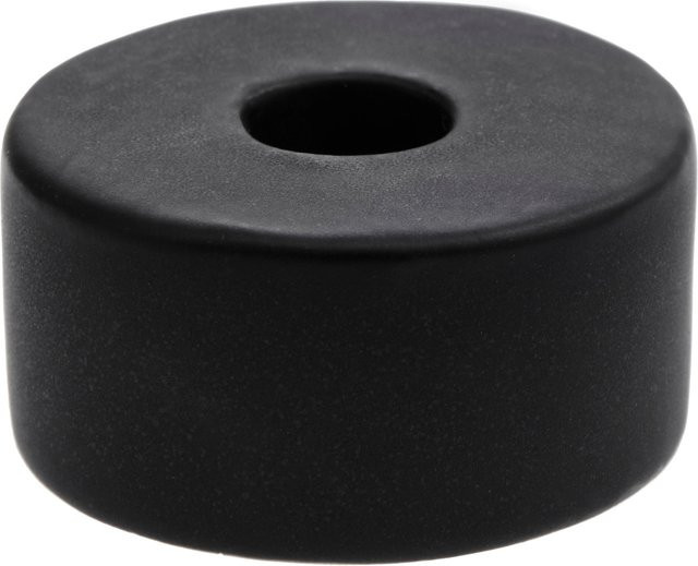 Rico Design Keramikkerzenhalter Schwarz, Durchmesser: 4,5 cm, Höhe: 2,25 cm - Bild 1