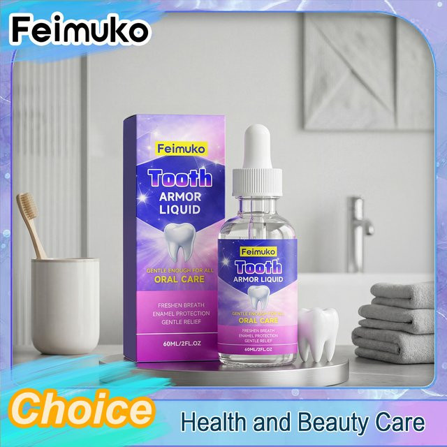 FEIMUKO Zahnaufhellende Zahnpasta-Flüssigkeit, Unisex - Bild 1