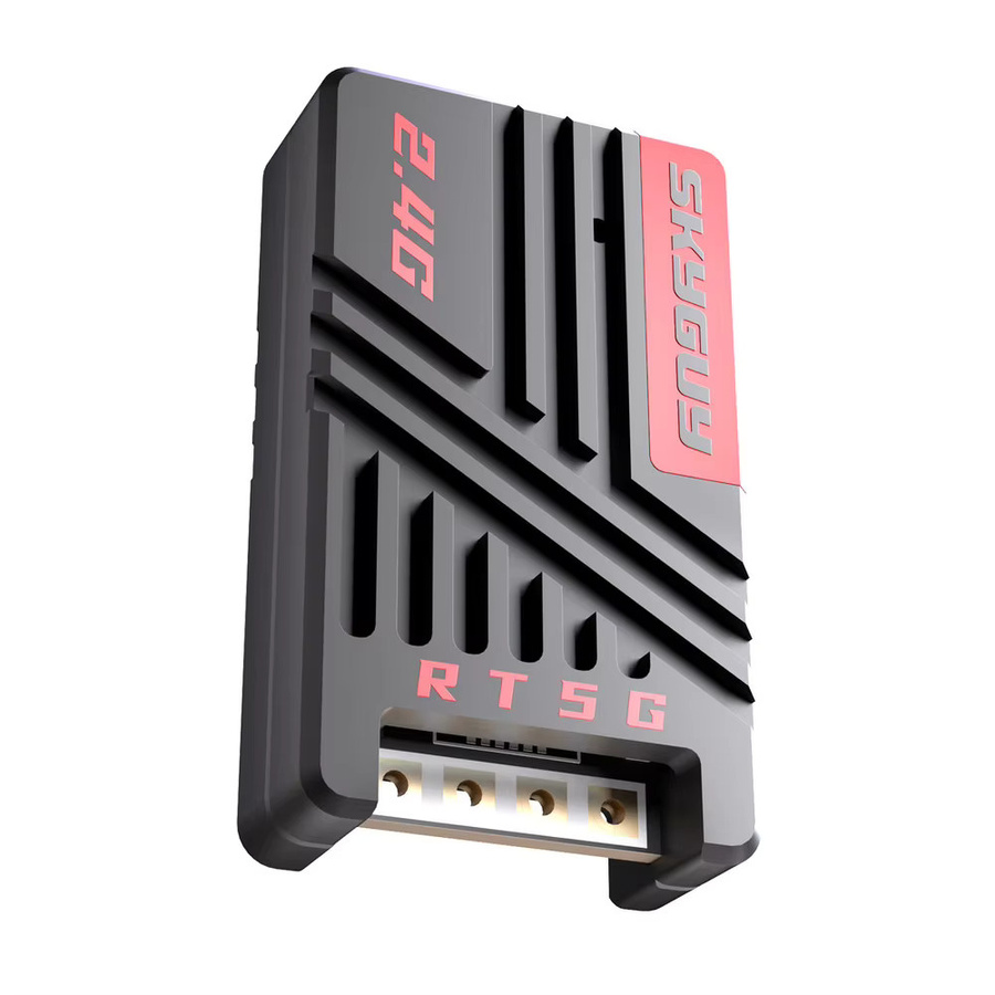 RunCam SkyGuy Nano Max 2,4G ExpressLRS ELRS Empfänger in Schwarz für FPV Freestyle und Langstrecken-Drohnen - Bild 2