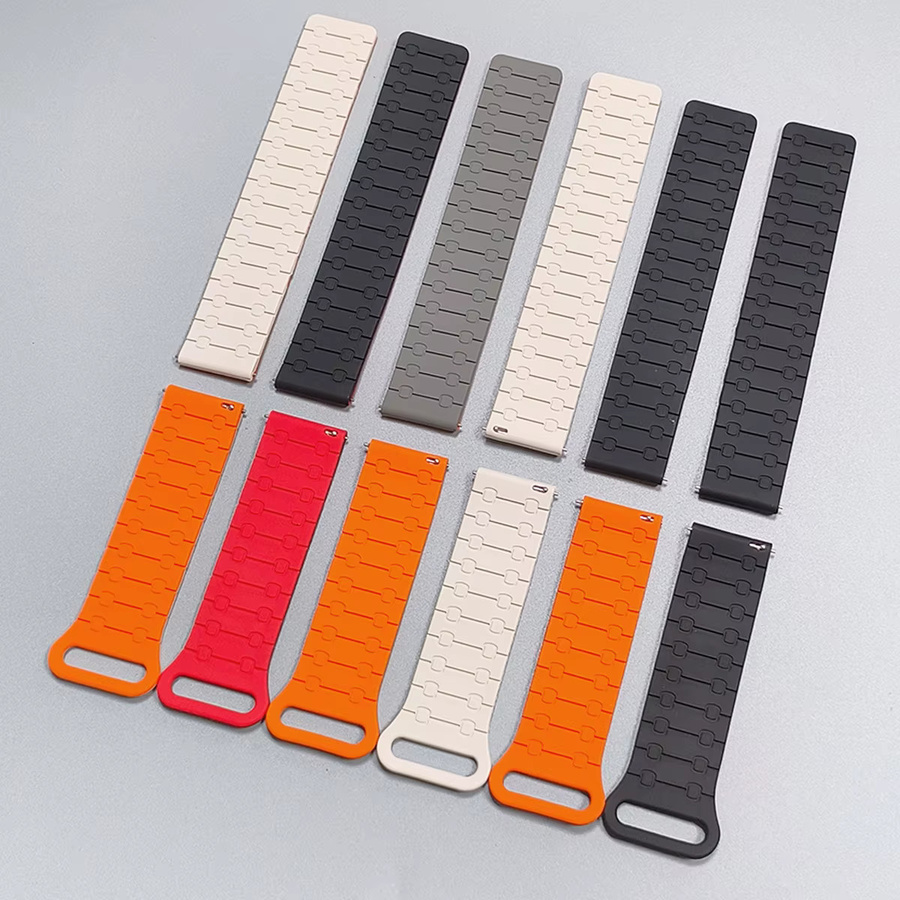 Polar Uhrenarmband Silikon, 22 mm, Weiß - Bild 2