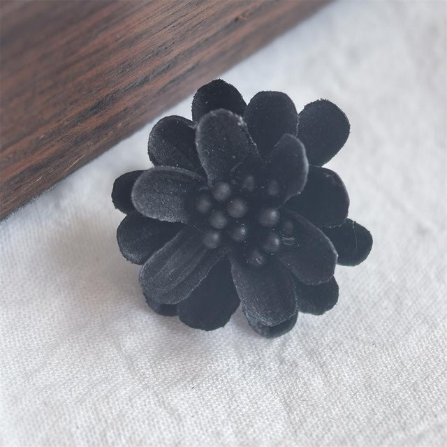 Perlen-Quasten-Schnürsenkel-Anhänger, Gänseblümchen, Black, Herren - Bild 1