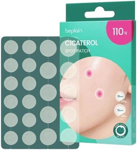 beplain CicaTerol Spot Pflaster, 110 Stück, Cica, für unreine Haut - Bild 1