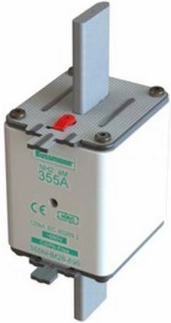 Eaton NH-Sicherung 160NHM2B-690 mit mechanischer Sicherungsanzeige, Größe 2, 160A, 690V, 3er-Set, Weiß - Bild 1