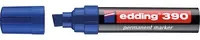edding Permanentmarker mit Keilspitze in Blau und Schwarz - Bild 1