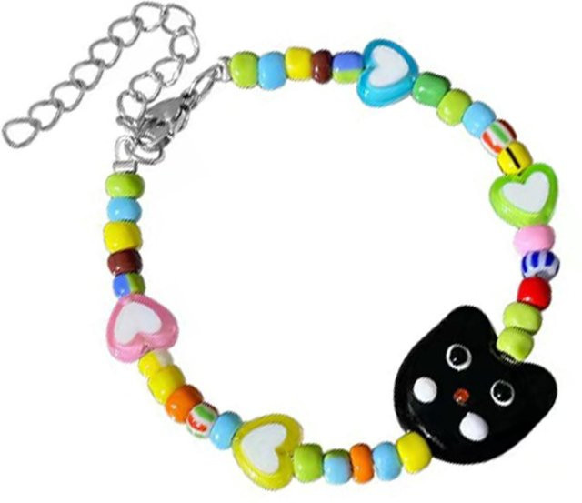 Neoglint Perlenarmband, Bunt, Glas, Unisex - Bild 1