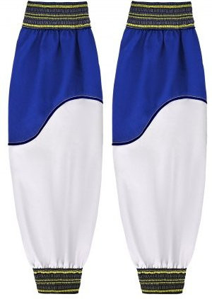 VEVOR Flammenresistente Schweißärmel aus Lammfell und FR-Baumwolle mit elastischen Bündchen, Armschutz für Schweißen und Schmieden, Mehrfarbig - Bild 1