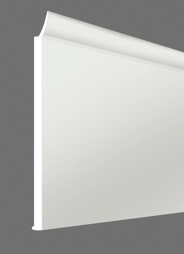 Meeth Flachprofil aus PVC in Weiss, Breite: 5 cm, Länge: 220 cm - Bild 1