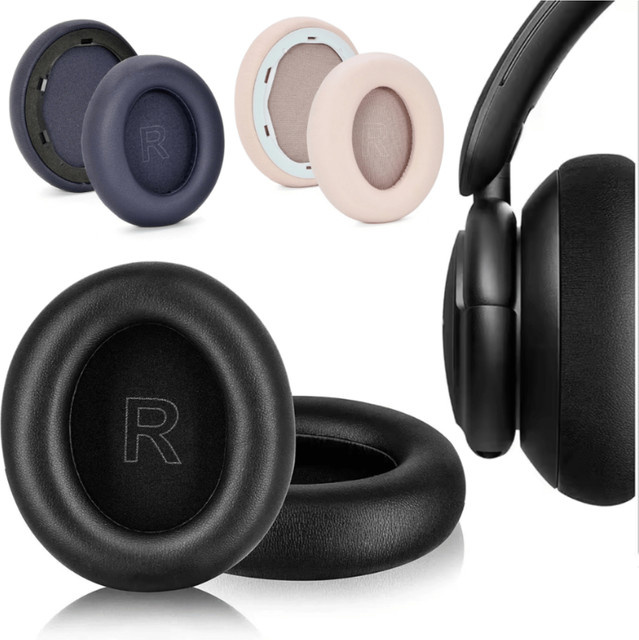 Anker Soundcore Life Q30 Q35 Ersatz-Ohrpolster aus Memory Foam in Blau, 1 Paar - Bild 1