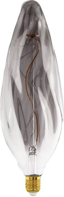 Eglo LED Leuchtmittel E27 Kerzenform in Transparent, Warmweiß 2000 K, 4 W - Bild 1