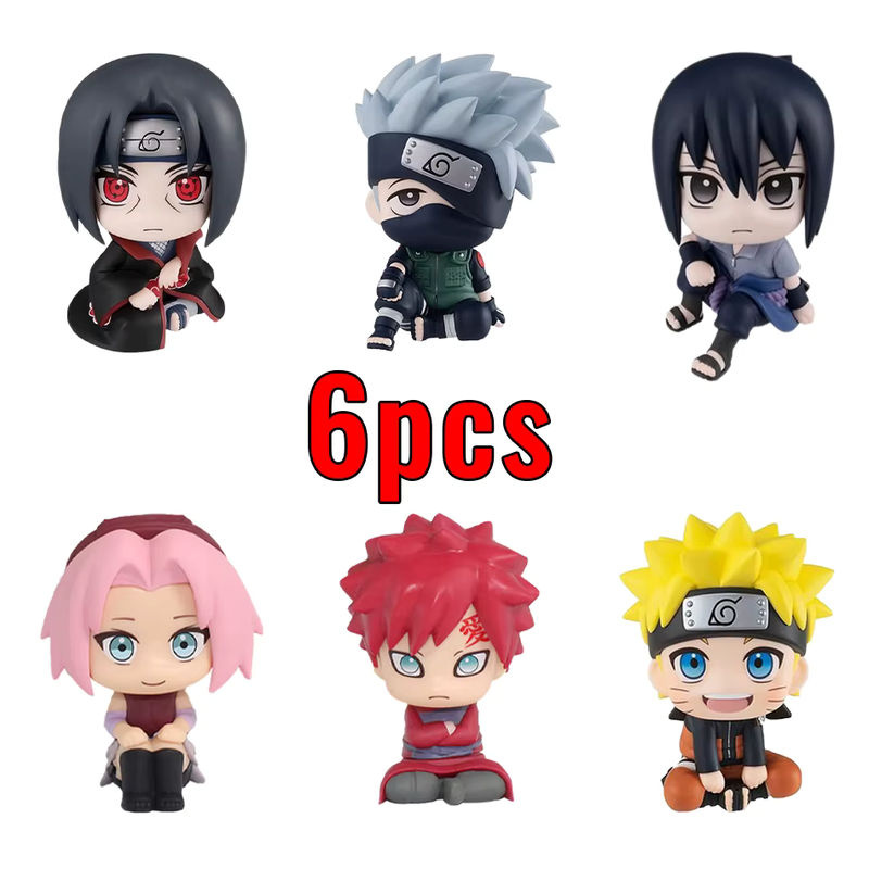 Bandai Naruto Anime Figuren Set aus Kunststoff, mehrfarbig, Höhe: 10 cm - Bild 2