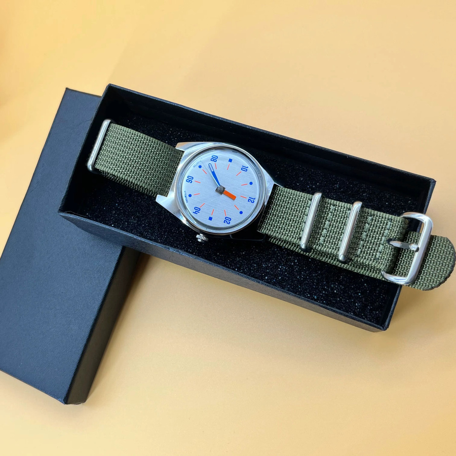 PHANTOM Armbanduhr, Handaufzug, Edelstahl, 36 mm, Herren - Bild 5