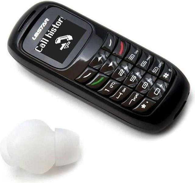 YWEI BM70 Mini GSM Bluetooth Telefon in Schwarz – Kompaktes 2G 3-in-1 Mobiltelefon - Bild 1