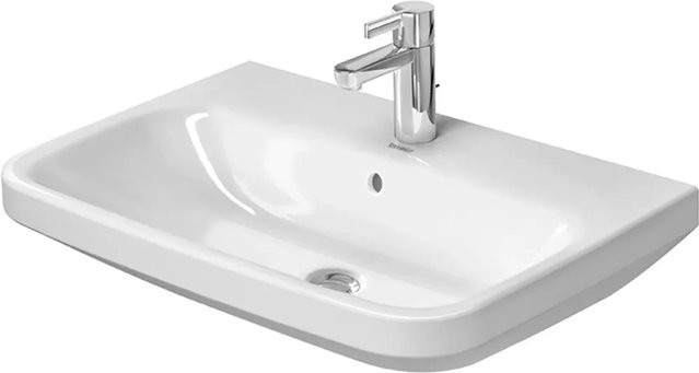 Duravit Waschbecken DuraStyle Weiß mit Überlauf und 1 Hahnloch Breite: 65 cm - Bild 1
