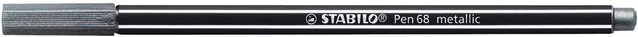 STABILO Pen 68 Metallic Fineliner in Silber - Bild 1