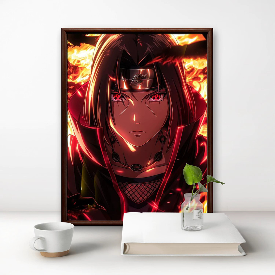 Kayou Naruto Itachi Uchiha DIY Diamantmalerei Kit mit Mosaik-Kreuzstich für Wanddekoration in Multicolour - Bild 2