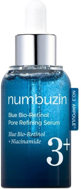 numbuzin Nr. 3 Blaue Bio-Retinol Poren-Remodellierungs-Ampulle, 30 ml, Serum - Bild 1
