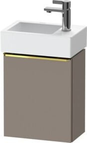 Duravit Waschtischunterschrank D-Neo in Grau, 1 Tür, Wandmontage, B: 36,4 cm, T: 22,2 cm, H: 44 cm - Bild 1