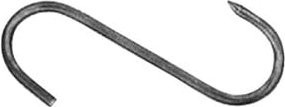 LÜSEBRINK Fleischhaken Nr. R 85 aus Edelstahl in Silber, B/T/H: 4,4 x 100 x 30 mm - Bild 1