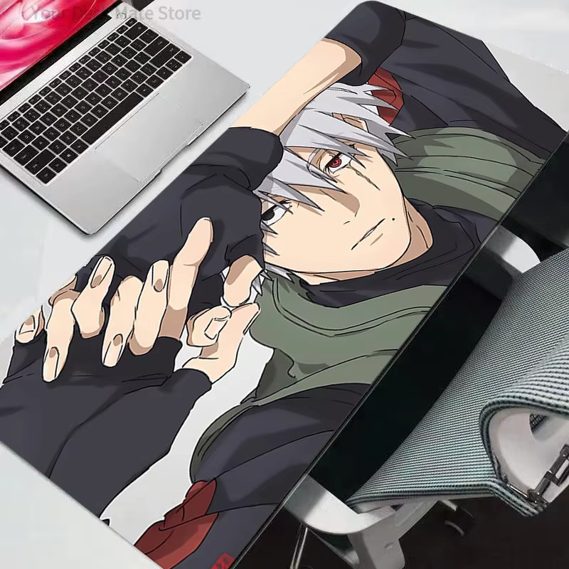 Bandai Naruto Mauspad als große Gaming Schreibtischunterlage für Gamer im Anime Design - Bild 1