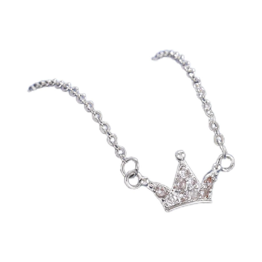 Anhänger Krone, 925 Silber, Zirkonia, Damen - Bild 4