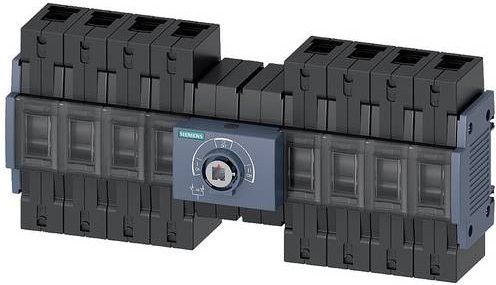 Siemens Netzumschalter 4polig 100A 8 Wechsler 415 V/AC grau 3KC04302NE000AA0 - Bild 1