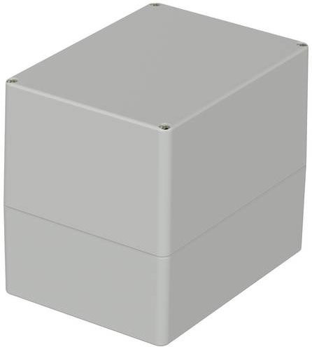 ROSE Systemtechnik Industrie-Gehäuse 9121614 aus ABS Kunststoff, Farbe Lichtgrau (RAL 7035), B: 160 mm, H: 120 mm, T: 140 mm - Bild 1