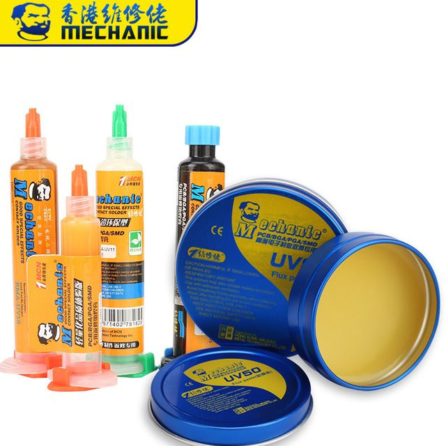 Mechanic No-Clean Lötflussmittel Paste für BGA PGA SMD Reparaturen - Bild 1