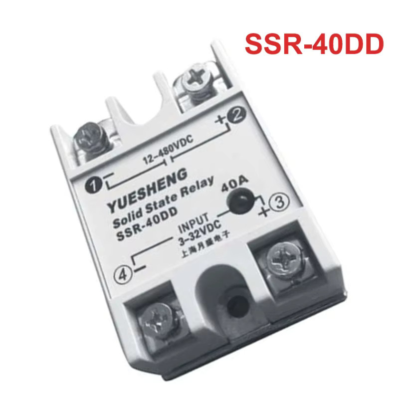 DC-Halbleiterrelais SSR-40DD DC-Controller für sanften Motorstart mit 40A und 480V - Bild 2