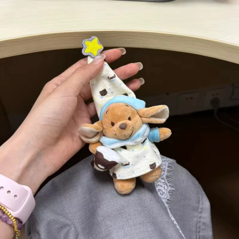 Potdemiel Roo Niedliche Pyjama-Puppe, Rucksack-Anhänger, Schlüsselanhänger - Bild 3