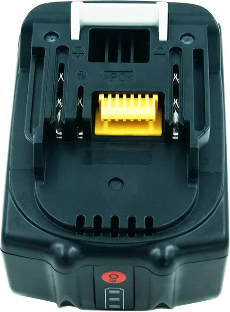 Makita Akku 18 V Lithium-Ionen für Elektrowerkzeuge, Schwarz, 2,0 - 8,0 Ah mit LED-Anzeige - Bild 1