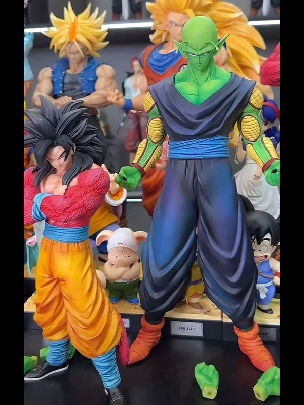 Bandai Dragon Ball Piccolo Actionfigur aus Kunststoff mit austauschbaren Händen, mehrfarbig, Höhe: 37 cm - Bild 7