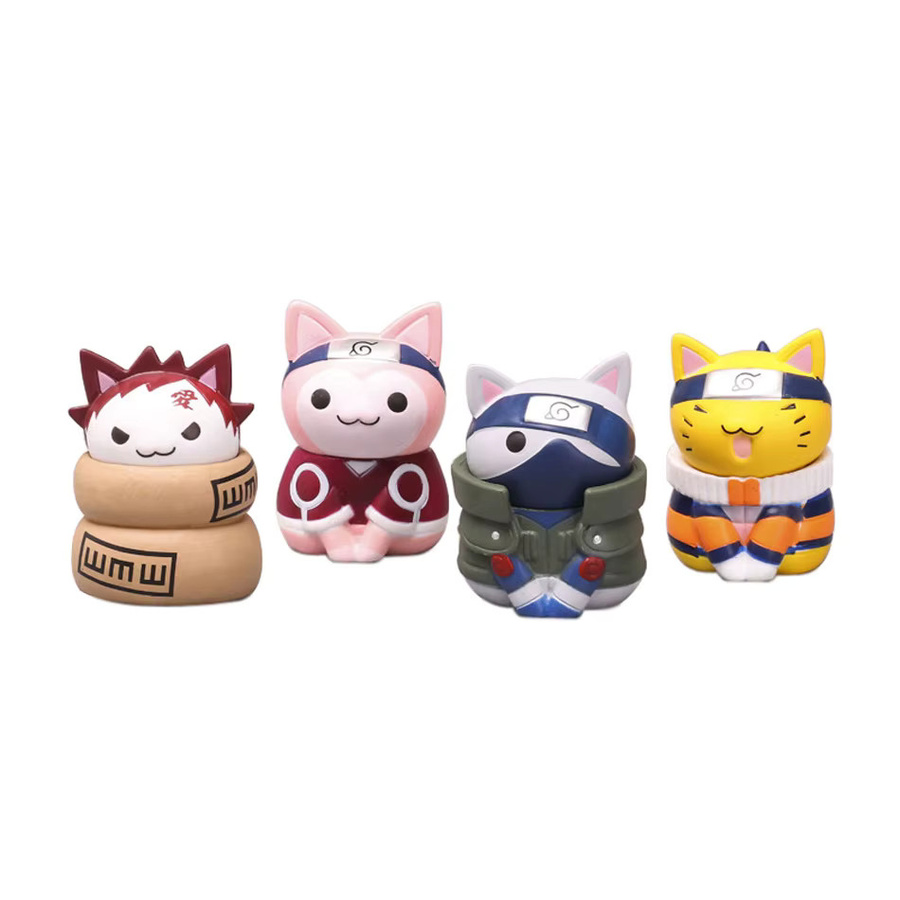 Bandai Naruto Q-Version Figuren, Mini PVC-Modell, Bunt / Mehrfarbig - Bild 2