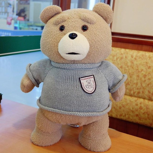 Wucifang Bags Ted 2 Plüschtier, 43cm, ab 6 Jahre - Bild 1