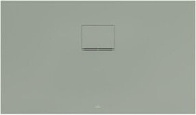 Villeroy & Boch Duschwanne Squaro Infinity, rechteckig, grau, B/T/H: 120 x 70 x 4 cm - Bild 1