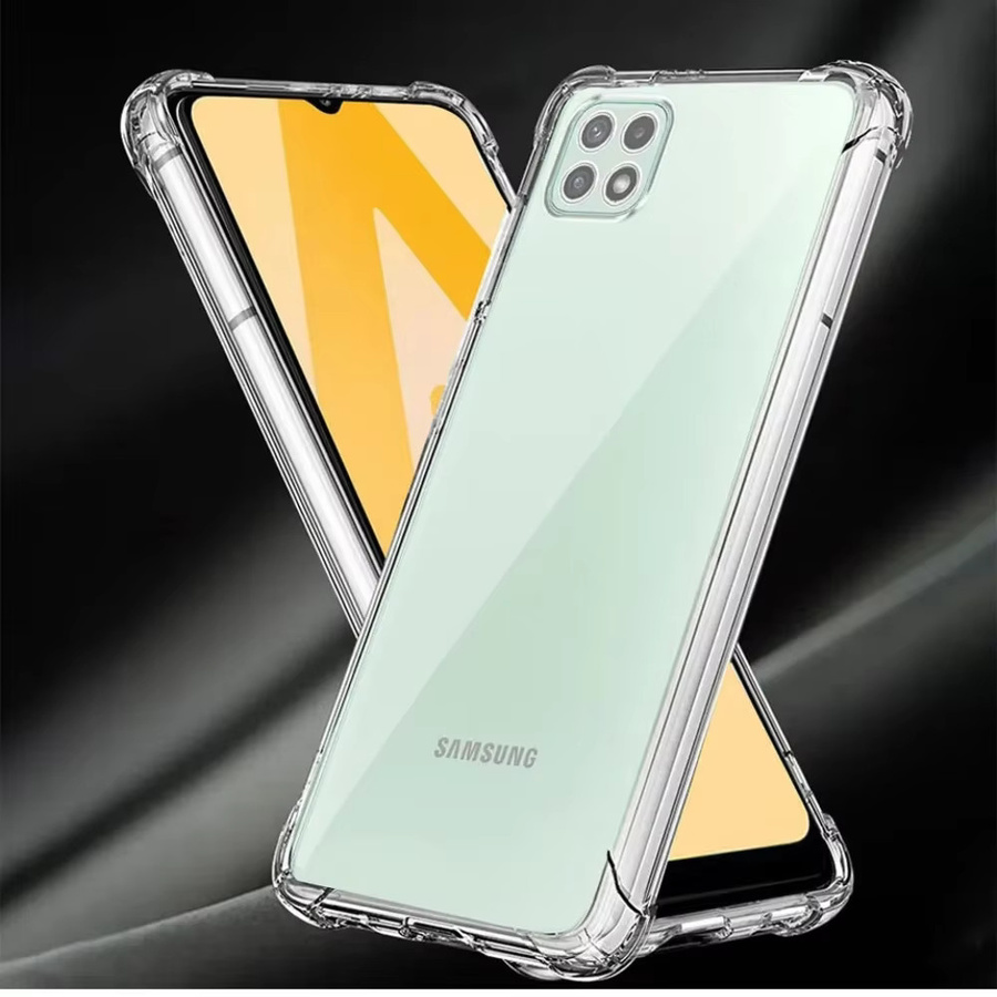 Transparente Ultradünne TPU Schutzhülle für Samsung Galaxy A22, A22S, F42, A23, A24 und A25 - Bild 3