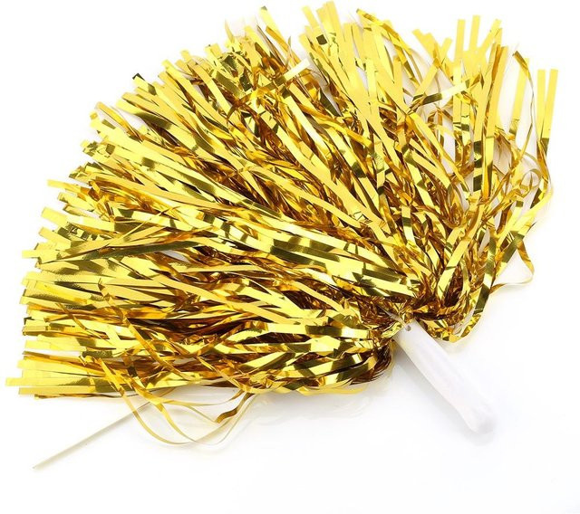 TOMTOP JMS Cheerleader Pompons, golden yellow - Bild 1